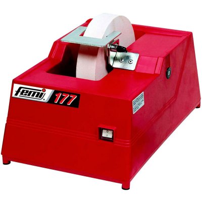FEMI Affuteuse &agrave; eau avec meule D. 200 mm - 230V 150 W - 177