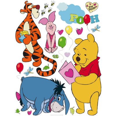AG ART  Stickers muraux Winnie et ses amis Disney