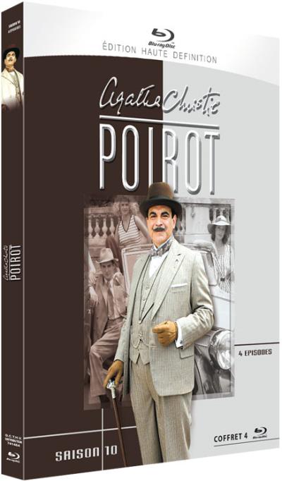 Agatha Christie : Poirot - Saison 10 - Coffret 4 Blu-ray