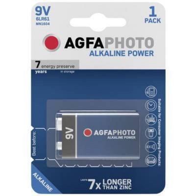 PCE Agfa 9v-block 6 Lr 61 Piles One Size Silver / Blue