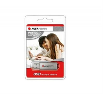 GENERIQUE Agfa Photo Usb 2.0 4gb Pendrive Argent&eacute;