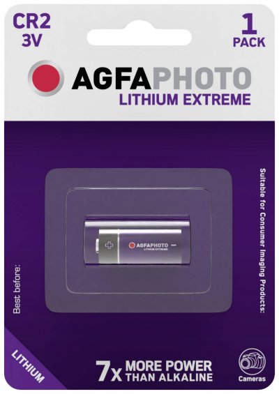 AGFAPHOTO Agfa Piles Cr 2 One Size Silver / Yellow