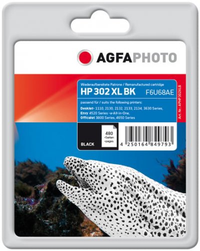 AGFAPHOTO   APHP302XLB cartouche d'encre Noir