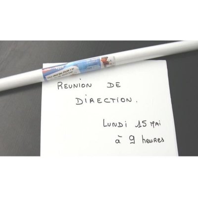 AGIPA  rouleau tableau blanc adh&eacute;sif, 675 x 1.000 mm 100359 