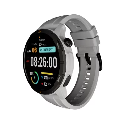 AGM  Legion 3,63 cm (1.43"") AMOLED Num&eacute;rique &Eacute;cran tactile Gris, Blanc GPS (satellite)