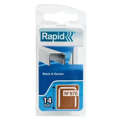 RAPID Agrafes d&eacute;coration et finition N&deg;970 - &Oslash;14 mm - Lot de 670 - 
