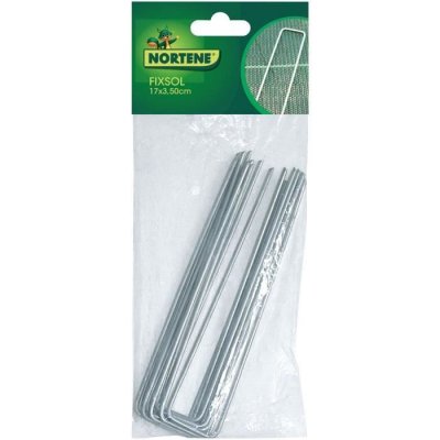 NORTENE Agrafes (lot de 10) fixsol metal 17x3,50cm CF-6540054