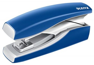 LEITZ Agrafeuse De Bureau-  Softpress Flatclinch - Bleu