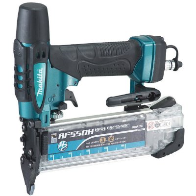 MAKITA Agrafeuse de finition  AF550H haute pression en caisse - 15-55mm - 9.8-22.6 bar