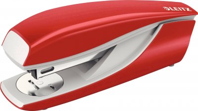 LEITZ Agrafeuse  5502 New NeXXt 5502-00-25 rouge capacit&eacute; dagrafage: 30 feuilles (80 g/m&sup2;)