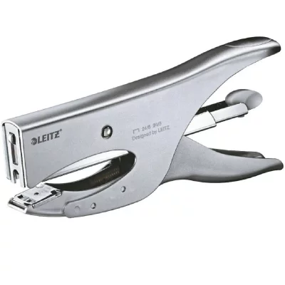 LEITZ Agrafeuse pince  40 feuilles gris metallis&eacute;
