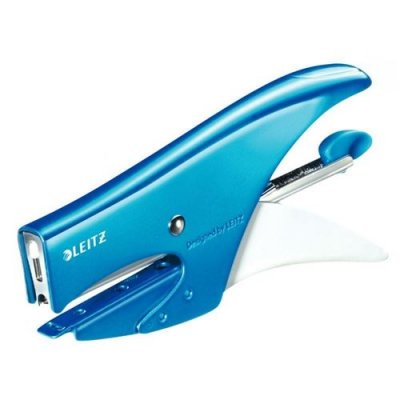 LEITZ Agrafeuse pince  5531 bleu 15 feuilles
