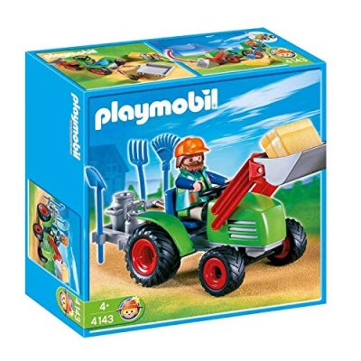 Agriculteur Avec Tracteur