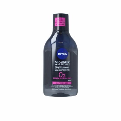 NIVEA AGUA MICELAR PROFESIONAL bif&aacute;sica waterproof 400 ml