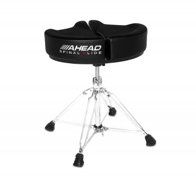 AHEAD  - SPG-BL-4- si&egrave;ge batterie spinal-g noir embase 4 pieds