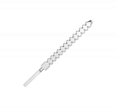 AHEAD  - Switch Kick Skshaft Adaptateur Tige Acier Inoxydable