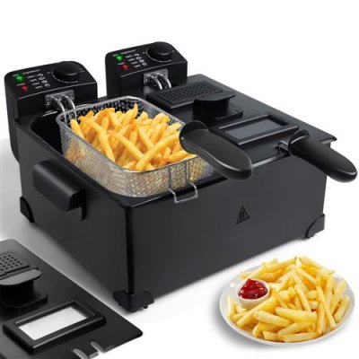 AIGOSTAR  Feast - Friteuse double cuve 6L 3600W