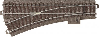 TRIX Aiguillage, &agrave; gauche pour (H0) Voie C   H0 62611 188.3 mm