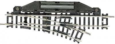 FLEISCHMANN Aiguillage, &eacute;lectrique, &agrave; droite 22251 (N) Voie  (sans ballast)