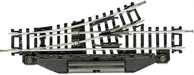 FLEISCHMANN Aiguillage, &eacute;lectrique, &agrave; gauche 22249 (N) Voie  (sans ballast)