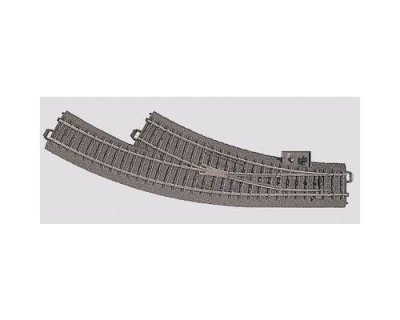 MARKLIN Aiguillage enroul&eacute;, &agrave; droite H0 Rayon:360 mm 30 &deg; M&auml;rklin 24672