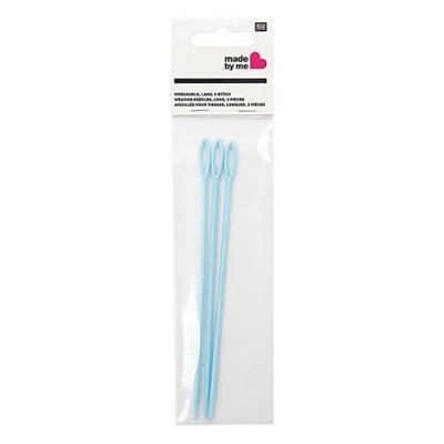RICO DESIGN Aiguilles &agrave; laine pour m&eacute;tier &agrave; tisser longues x3