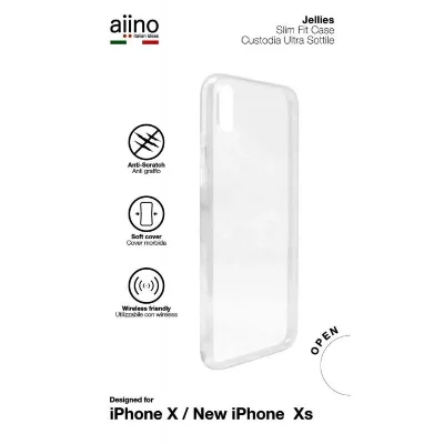 AIINO  Jellies Coque pour iPhone X/XS Transparent