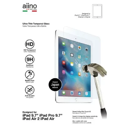 AIINO  Verre tremp&eacute; RockGlass pour iPad 9.7