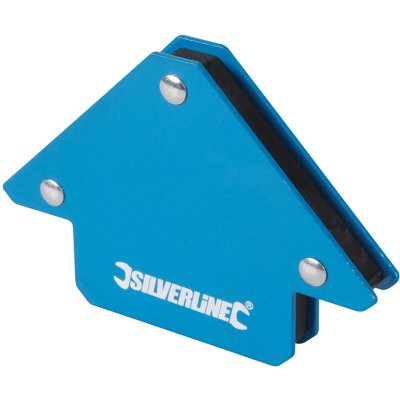 SILVERLINE Aimant de soudeur, 75 mm / 8,5 kg, 75 Mm - 8.5 Kg