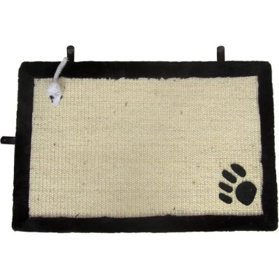 AIME  Tapis griffoir avec jouet suspendu - 35 x 55 cm - Pour chat