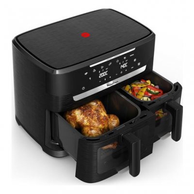 MOULINEX Air Fryer  Dual XXL Genius EZ9478F0 11L Noir