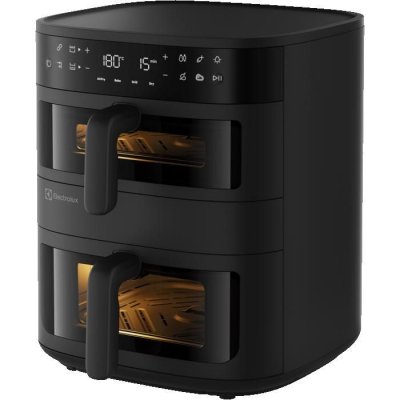ELECTROLUX Air Fryer S&eacute;rie 800 Double panier  EAFD11B Global Black
