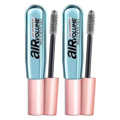 L OREAL AIR VOLUME m&eacute;ga mascara hydrofuge facile #01-noir 8,5 ml