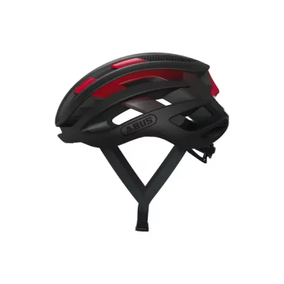 ABUS Airbreaker Casque de v&eacute;lo Unisex, Noir (Black Red), l - 