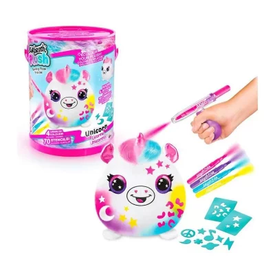 CANAL TOYS Airbrush Plush - Baril Peluche Squishy - Assortiment - 