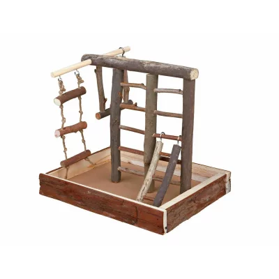 TRIXIE Aire de Jeu pour Oiseaux Natural Living 28x25x22 cm 