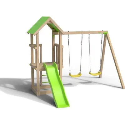 TRIGANO Aire de jeux bois Easy Xperience , H.240 cm