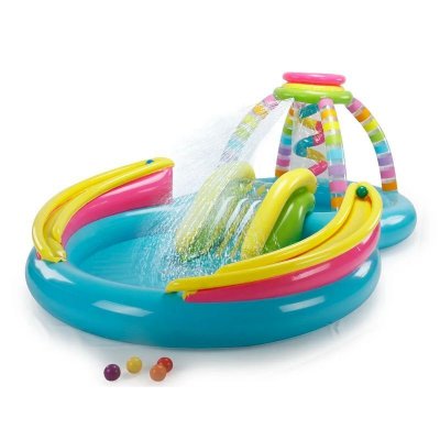 INTEX Aire de jeux gonflable spirale  56137np
