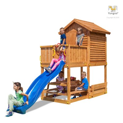 FUNGOO Aire De Jeux My House Free Time Beach Bleu - 