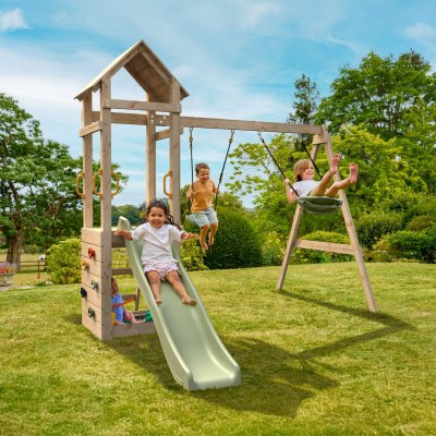 TP TOYS Aire de jeux toboggan - balan&ccedil;oires - m