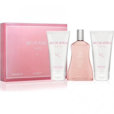 INSTITUTO ESPANOL AIRE DE SEVILLA Bella Set Eau de Toilette 150+Gel Douche 150+B/C 150