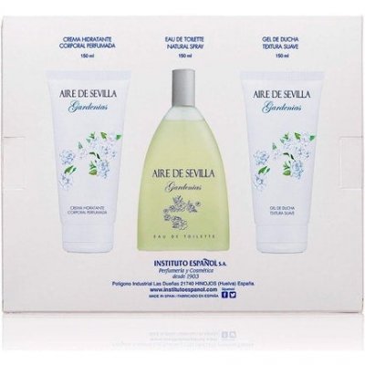 AIRE SEVILLA Aire de Sevilla Kit Parfume + Gel Douche + Cr&egrave;me Gardenia