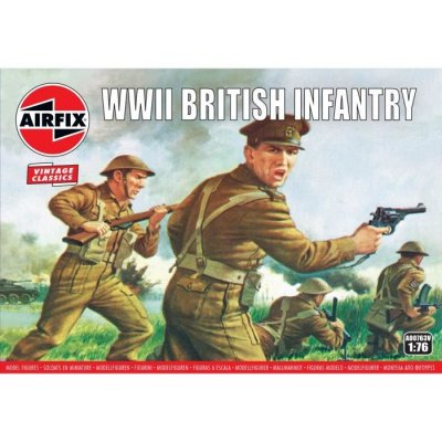 AIRFIX  Vintage Classics - WWII British Infantry N. Europe 1:76