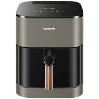 PANASONIC Airfryer 5L, fen&ecirc;tre de visualisation, 11 programmes, gris olive
