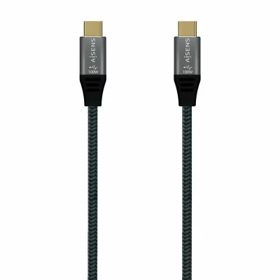 AISENS  A107-0634 Usb-c Cable 2 M Argent&eacute;