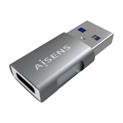 AISENS  A108-0655 Usb-c To Usb-a Adapter Argent&eacute;