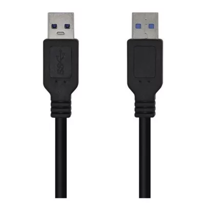 AISENS  - C&acirc;ble usb 3.0 usb a105-0446/ usb male - usb male/ 1m/ noir