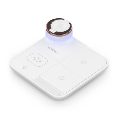 AISENS  Chargeur Sans Fil Asch-15w4wc061-w