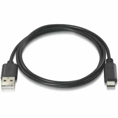 AISENS  - usb 2.0 3a cable, usb-c/m-a/m type, noir, 0.5m