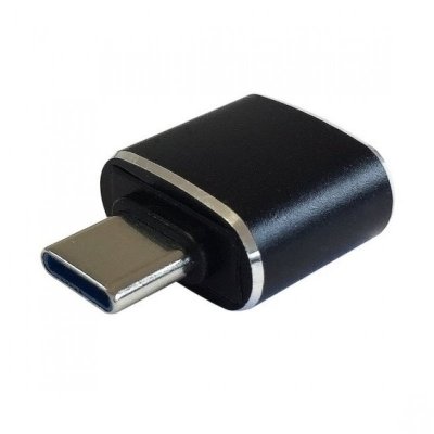 AISENS  - usb 3.1 gen2 3a mini adaptateur, type usb-c/m-a/h, noir